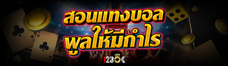 สอน แทงบอล พูลให้มีกำไร